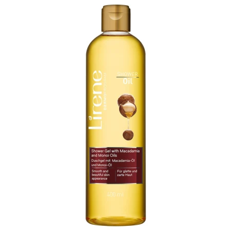 Ulei de dus cu Macadamia si Monoi, 400ml, Lirene