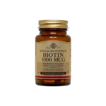 Biotin 1000mcg 50cps vegetale SOLGAR