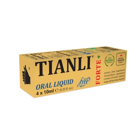 Forte+ Oral Liquid, 4 x 10ml, Tianli