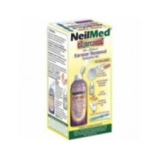 Set Curatare Urechi, NeilMed, Clearcanal, pentru indepartea Excesului de Ceara si Curatare, cu Solutie Salina, 75ml
