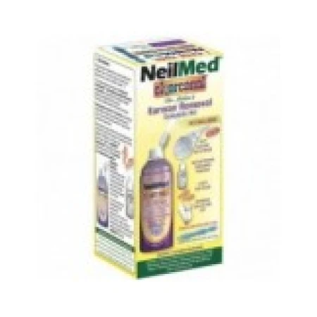 Set Curatare Urechi, NeilMed, Clearcanal, pentru indepartea Excesului de Ceara si Curatare, cu Solutie Salina, 75ml