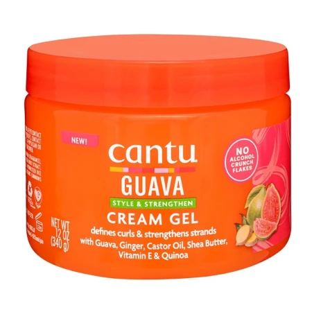 Crema tip gel pentru definirea si stilizarea buclelor cu extract de guava, 340g, Cantu