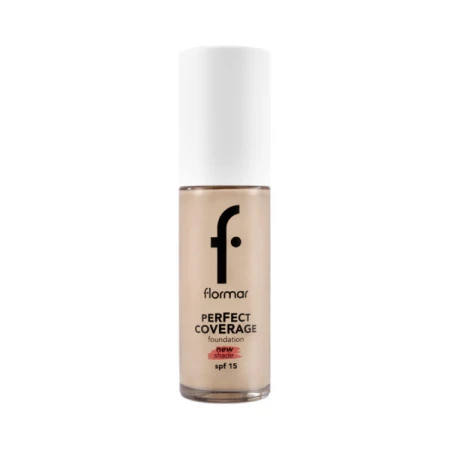 Fond de ten Perfect Coverage 130 Light Beige, 30ml, Flormar