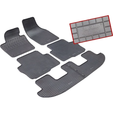 Covorase auto VW Sharan; SEAT Alhambra 2010 - 2022 7 locuri Rigum
