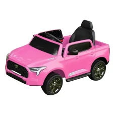 Masinuta electrica pentru copii, Toyota Tundra I-max Force, 12V 80W, echipata premium, roz