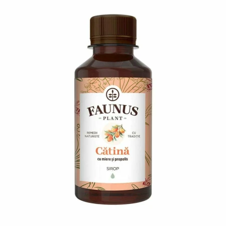 Sirop Catina cu Miere si Propolis 200ml Faunus Plant