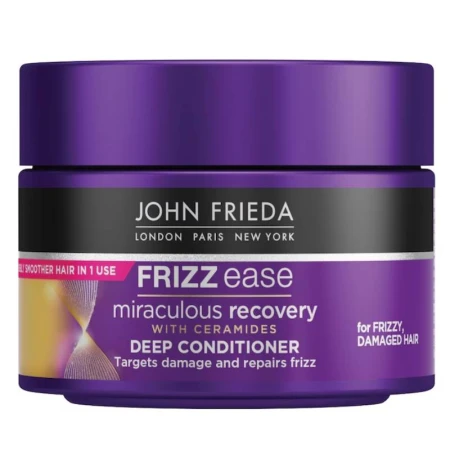 Masca reparatoare cu ceramide Frizz Ease Miraculous Recovery, 250ml, John Frieda