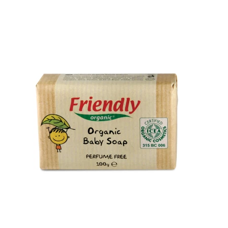 Sapun solid pentru bebe, 100g, Friendly Organic