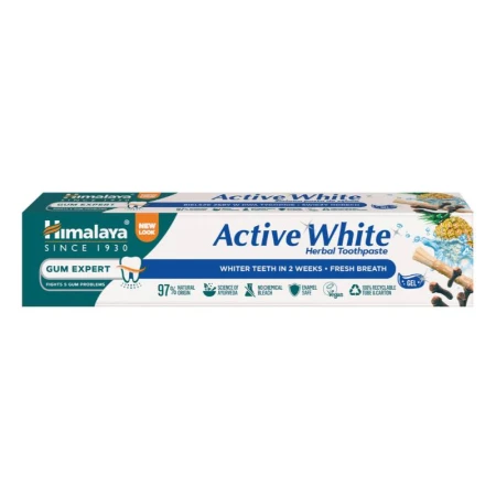 Pasta de dinti Active White, 75ml, Himalaya