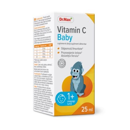 Dr. Max Vitamin C Baby picaturi, 25ml
