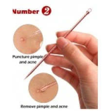 Set Instrumente, Lanbena, Tool Kit, Indepartare Puncte Negre si Acnee, 4 Piese