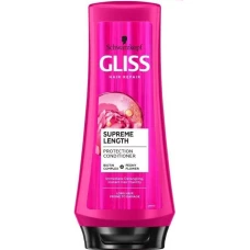 Balsam Supreme Length pentru par lung predispus deteriorarii si ingrasarii radacinilor, 200ml, Gliss