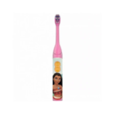 Periuta de Dinti Electrica pentru Copii, Oral-B, Disney Princess, Moana, 8000 Vibratii, 3+ Ani, Baterii Incluse, Roz