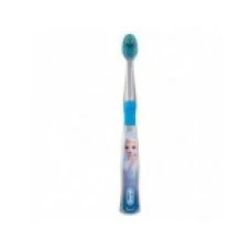 Periuta de Dinti pentru Copii, Oral-B, Frozen, Elsa, Varsta 3+ Ani, Multi-Protectie, Peri Moi, Culoare Gri