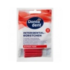Set 32x Periute Interdentare, Dontodent, Super Fein, Curatare Eficienta, Culoare Roz, ISO 2, Marime 2-3mm
