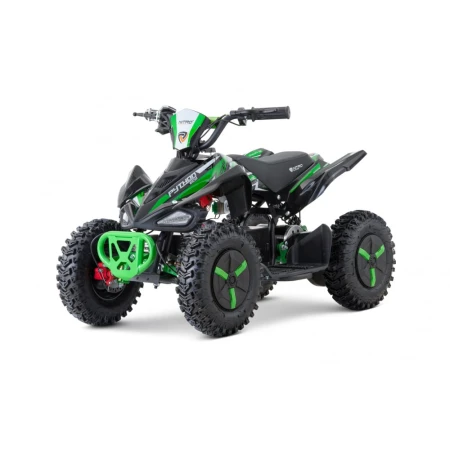 ATV electric NITRO ECO Python 1000W 36V Snowy tyre, cu 3 Viteze, culoare verde