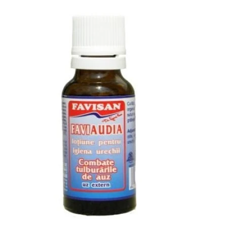 Faviaudia Lotiune Urechi, 20ml, Favisan