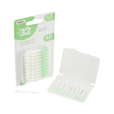 Pro32 Scobitoare interdentara 0.3mm, 40 bucati