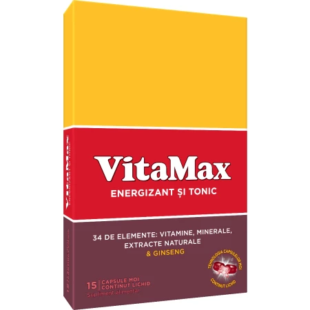 Vitamax, 15 capsule, Perrigo