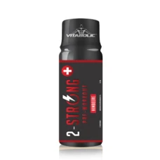 Pre-Workout 2-Strong Shot Zmeura, 60ml, Vitabolic