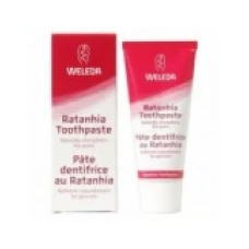 Pasta de Dinti, Weleda, Bio, cu Extras de Ratanhia, Efect Anti-inflamator, 75ml