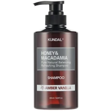 Sampon hranitor Honey & Macadamia Nature Amber Vanilla, 500ml, Kundal