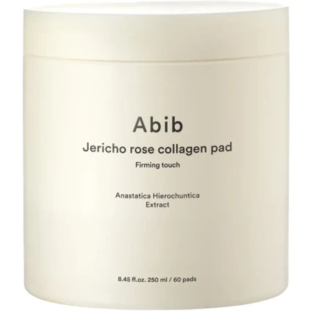 Dischete hidratante cu colagen pentru fermitate Jericho Rose, 60 bucati, Abib
