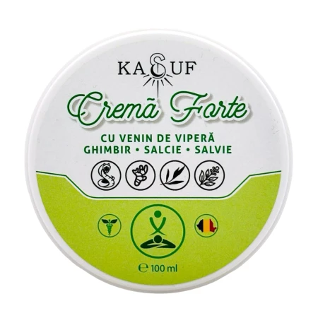 Crema forte cu venin de vipera, 100ml, Kasuf
