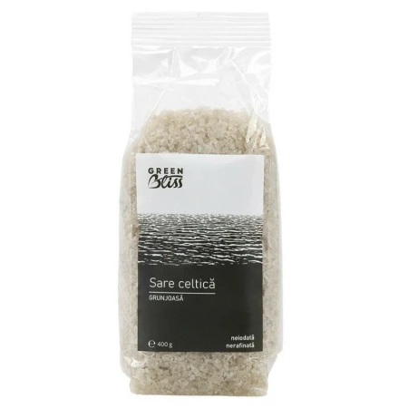 Sare celtica grunjoasa 400g Green Bliss