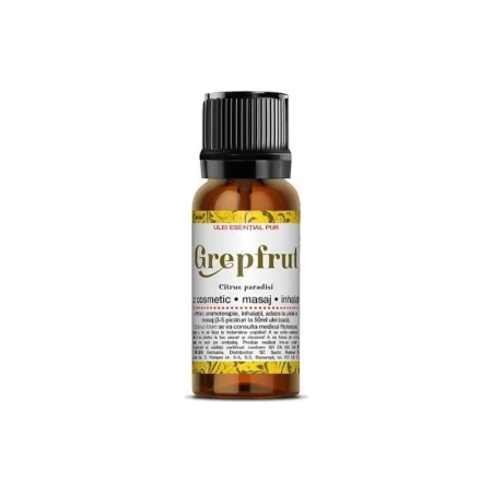 Ulei esential grapefruit, 10mililitri, Steaua Divina