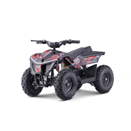 ATV electric NITRO E-QUAD Anaconda VX 800W cu baterie 36V 12Ah Lithium, negru