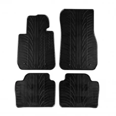 Covorase auto negre din cauciuc pentru BMW 3-Series F30/F31 2012-2019 (cutie automata si manuala) Gledring