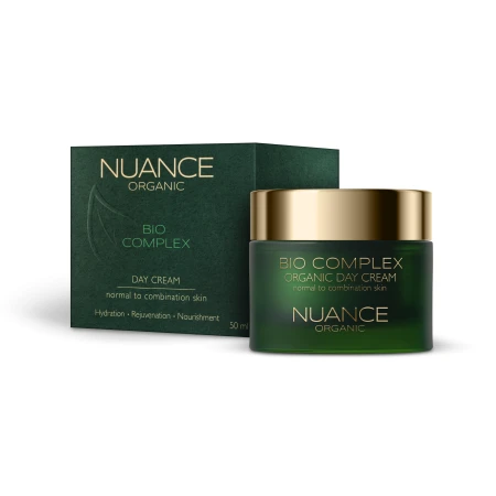 Crema de zi Organic pentru ten normal si mixt, 50ml, Nuance