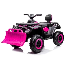 ATV electric 4x4 cu accesorii incluse, Kinderauto BJS615, 320W, 24V, culoare roz