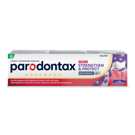 Pasta de dinti Gum Strengthen & Protect Whitening, 75ml, Parodontax