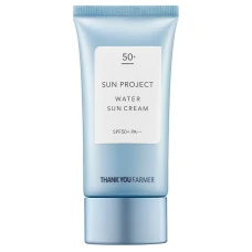 Crema cu factor de protectie SPF50+ Sun Project Water, 50ml, Thank You Farmer