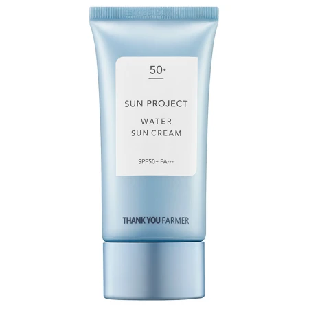 Crema cu factor de protectie SPF50+ Sun Project Water, 50ml, Thank You Farmer