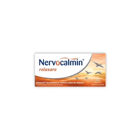 Nervocalmin relaxare, 20 capsule, Biofarm