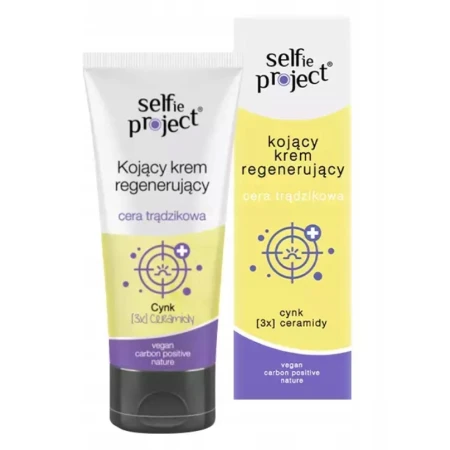 Crema hidratanta pentru reglarea epidermei, 50ml, Selfie Project