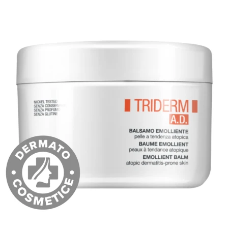 Balsam emolient cu  AD-RESYL® pentru dermatita atopica Triderm A.D., 450ml, Bionike