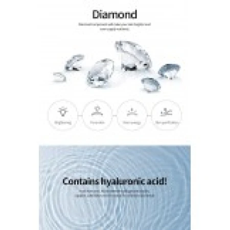 Masca Ingrijire Fata, SNP, Diamond, Efect Hidratare Intensiva si Iluminator, 27ml