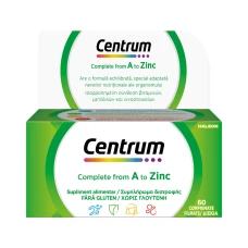 Centrum Complet de la A la Zinc, 60 comprimate, Haleon