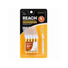 Set 6x Periute Interdentare, Reach, Professional, Extra Straight, Protejeaza Gingiile, Curatare Blanda si Eficienta, 0.7mm