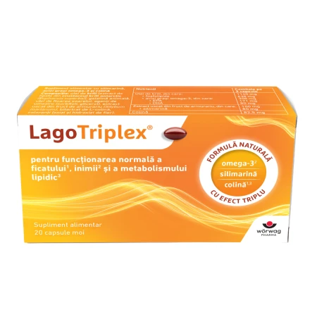 LagoTriplex, 20 capsule moi, Worwag Pharma