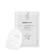 Masca servetel Saccharomy Brightening Star Mask, 1bucata, Thank You Farmer