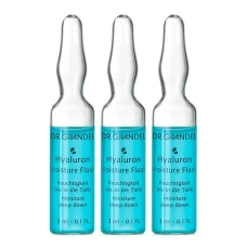 Set fiole cu acid hialuronic Hyaluron, 3x3ml, Dr.Grandel