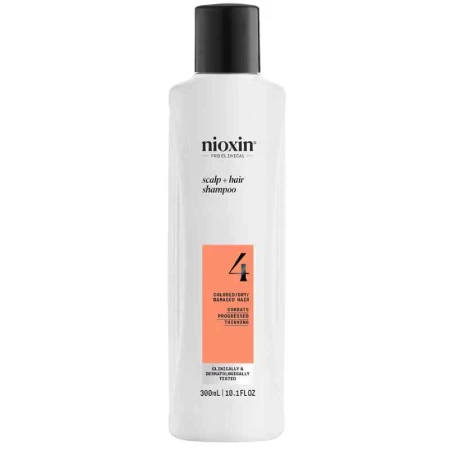 Sampon impotriva caderii parului stadiu avansat Pro Clinical System 4, 300ml, Nioxin