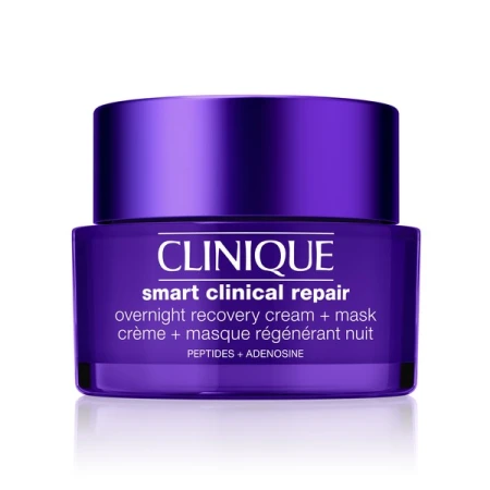 Crema masca de noapte Smart Clinical Repair Overnight Recovery Cream + Mask, 50ml, Clinique