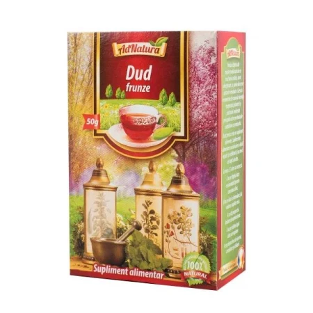 Ceai dud frunze, 50grame, AdNatura