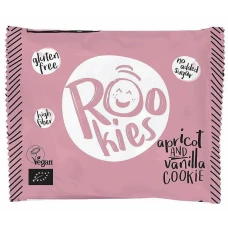 Rookies cu caise si vanilie bio 40g Rookies